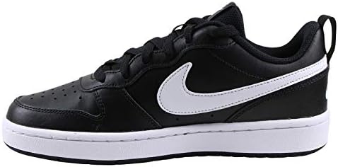 nike black court borough low 2 youth trainers