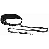 TRIXIE Hip belt with leash - 75-120 cm grey