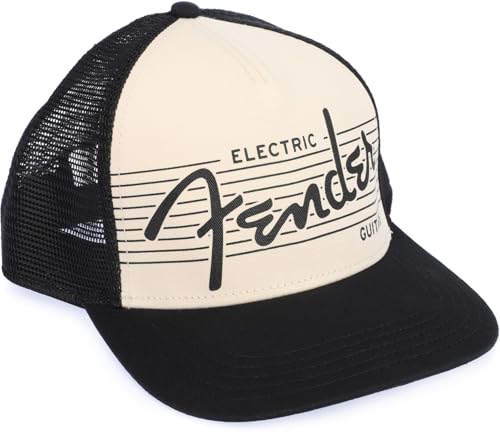 Chapeau de guitare électrique Fender noir crème bouton potentiomètre vintage