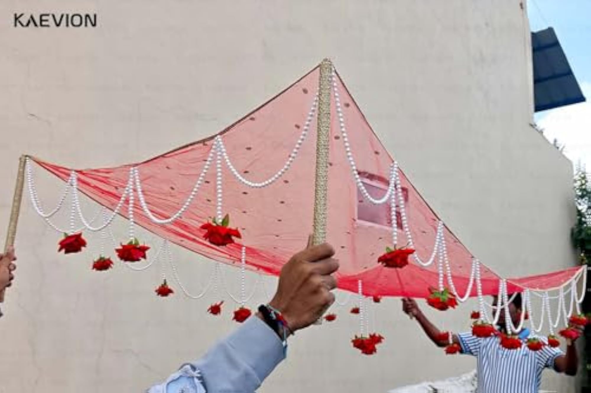 Bridal Entry Phoolon ki Chaddar with Artificial Roses
