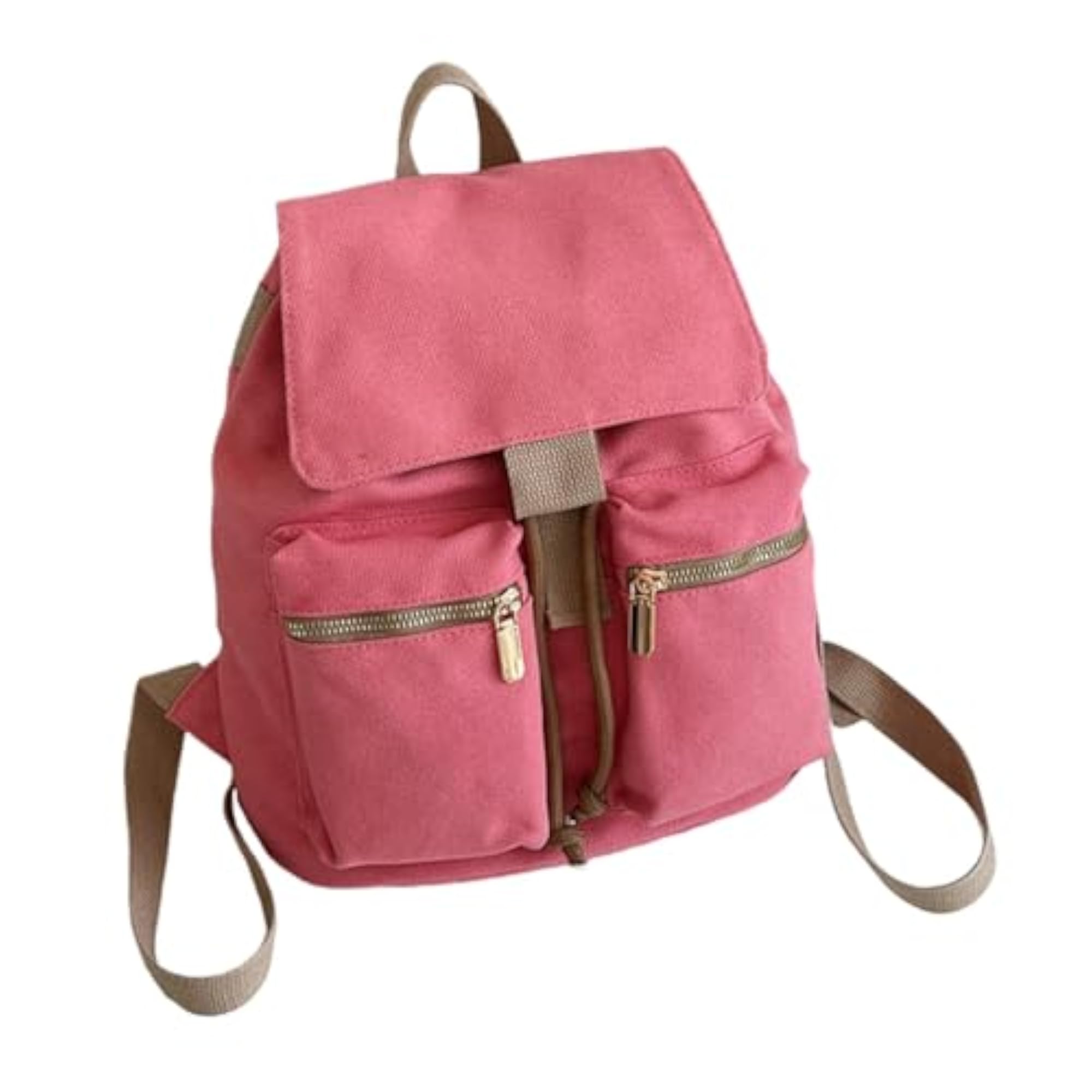 Canvas Backpack, Minimalist Design for Teens