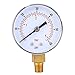 Przyłącze Dolne 1/8 "Bspt Manometr Próżniowy Z Podwójną Skalą 50 Mm Wyświetlacz Manometru Manometr Gazowy, Woda, Powietrze (0-60 Psi 0-4 Bar)