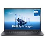 Dell 15 Laptop DC15250-15.6-inch FHD 120Hz Display, Intel Core 3 Processor 100U Processor, 8GB DDR4 RAM, 512GB SSD, Intel UHD Graphics, Windows 11 Home, Onsite Service - Carbon Black