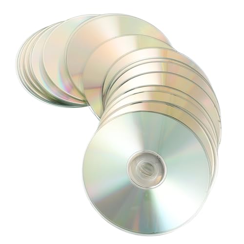 CAXUSD 30pezzi Dischetti Riflettenti Te in Plastica Resistente Dissuasori Per Volatili Con Doppio Effetto Riflettente Decorazione Da Giardino Sicura e Durevole Per Esterni