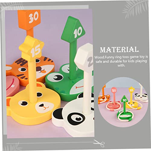 Sosoport 1 Conjunto De Jogo De Anel De Animais Para Crianças Anéis Externos Para Crianças Brinquedos