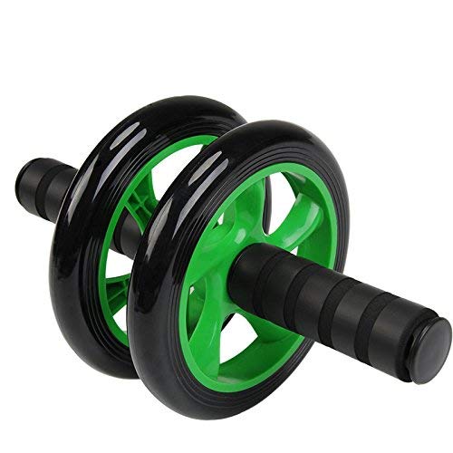 Birud® Abdominal Wheel Ab Roller with Knee Mat for Exercise Fitness Gym Equipment Accessory Fitness Equipment Gym for Man and Women (Color May Vary)