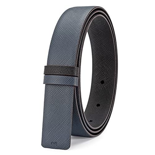Women's Reversible Skinny Belt Genuine Leather Replacement Belt Strap Width 29MM/25MM