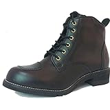 ワイルドウィング(WILDWING) スワロー ブラック 25cm 本革バイクブーツ おしゃれ 街歩きにも最適 初心者にもお勧め