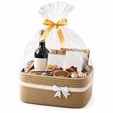 Geschenkkorb, 34.5x25.5x15 cm Tragegriffen Aufbewahrungskorb