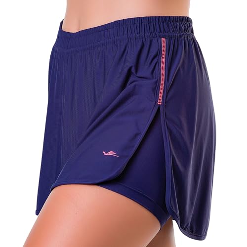 Short Saia Academia Feminino Elite Dry Fit Esportivo em Poliamida...