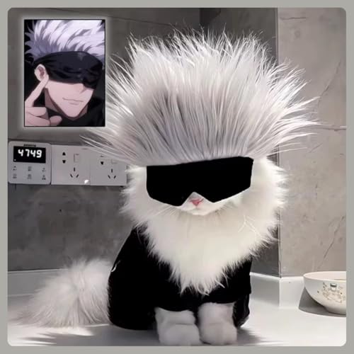 Disfraz cosplay gato rosa MANON ROSA para perros pequeños miniatura 3
