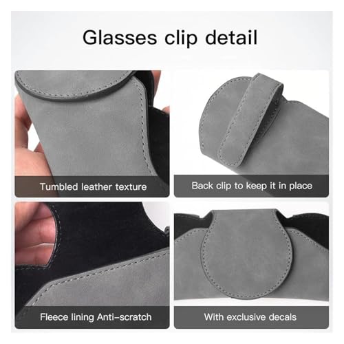 Boîte à lunettes de soleil Kia protégeant vos verres contre les rayures