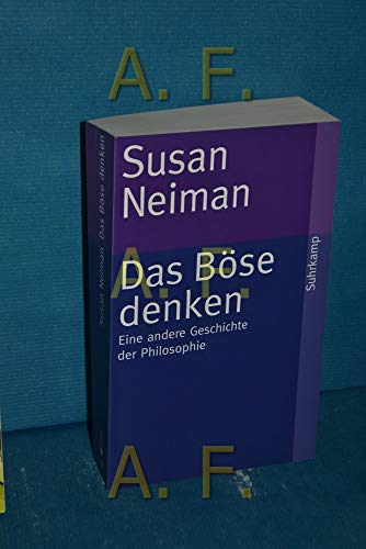 Das Böse denken [German] 3518457535 Book Cover