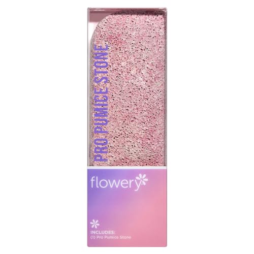 Pierre ponce Flowery Pro exfoliation pieds après le sport ou pendant la douche