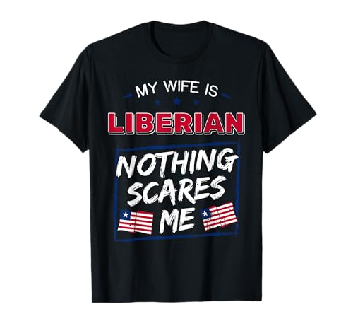 My Wife Is Liberian Republic of Liberia Heritage Roots Flag