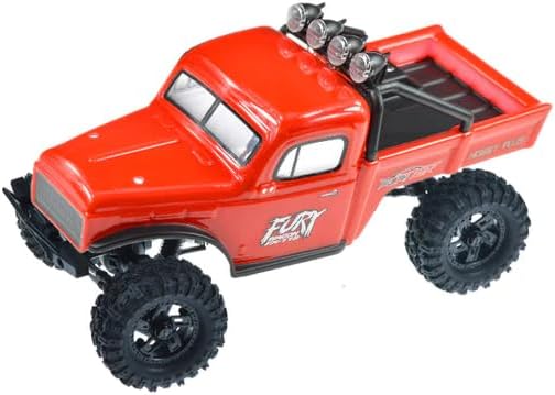 FURITEK Fury Wagon Body for FURITEK FX118 - Remote Control CAR, RC Crawler 1/18 Body Shells (HELIDIRECT) (RED)