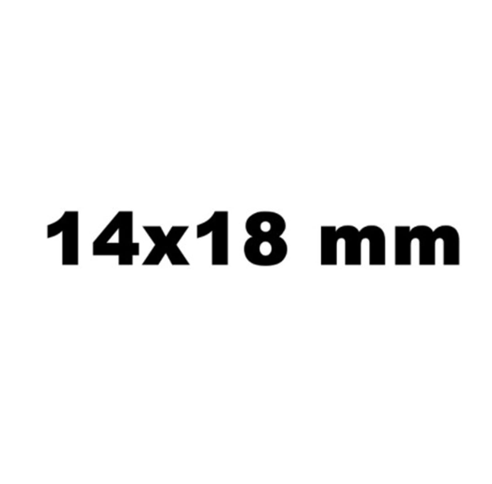 ACICS 1 m / 5m 10m Tusino in Gomma in Silicone Trasparente Trasparente di Grado 4 5 6 7 8 9 10 11 12 14 16 mm Diametro Silico Flessibile TUBILE (Color : 14x18, Size : 10meters)