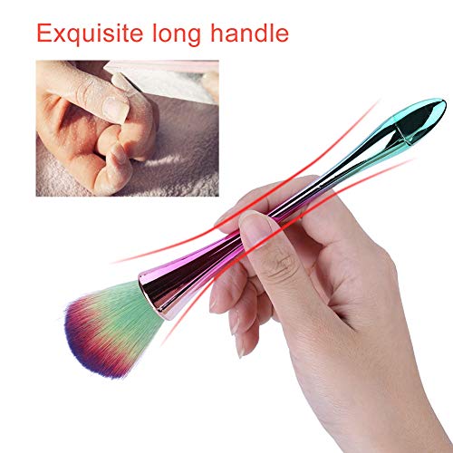 Nagel Staub Pinsel 1 STÜCK UV Gel Pulver Nägel Weiche Reinigungsbürsten Kosmetische Foundation Pinsel Maniküre DIY… – Bild 6