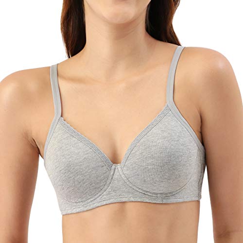 Image of Amante Cotton Padded Wirefree Full Coverage T-Shirt Bra