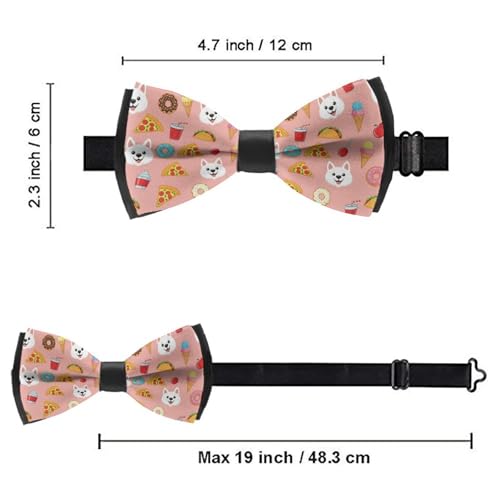 Supdreamc Adjustable Bowties For Boys, Pre-Tied Casual Formal School Party Graduation Gentleman4