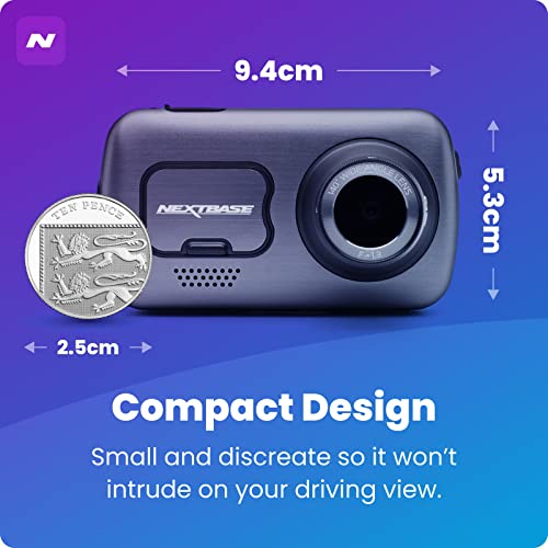 Nextbase 622GW 4K Dash Cam – UHD 2160p/30fps, 140° Wide Angle Lens – Wi-Fi, GPS, Bluetooth – Super Slow Motion (120 fps), Image Stabilisation, what3words, Night Vision - Image 4