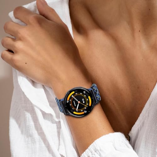 Correa trenzada magnética 22mm compatible Garmin Vivoactive 4 miniatura 6