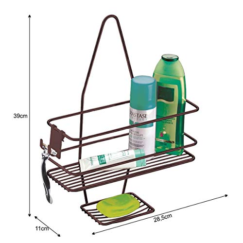 Suporte Porta Shampoo Sabonete Encaixe no Registro Banheiro Luxo