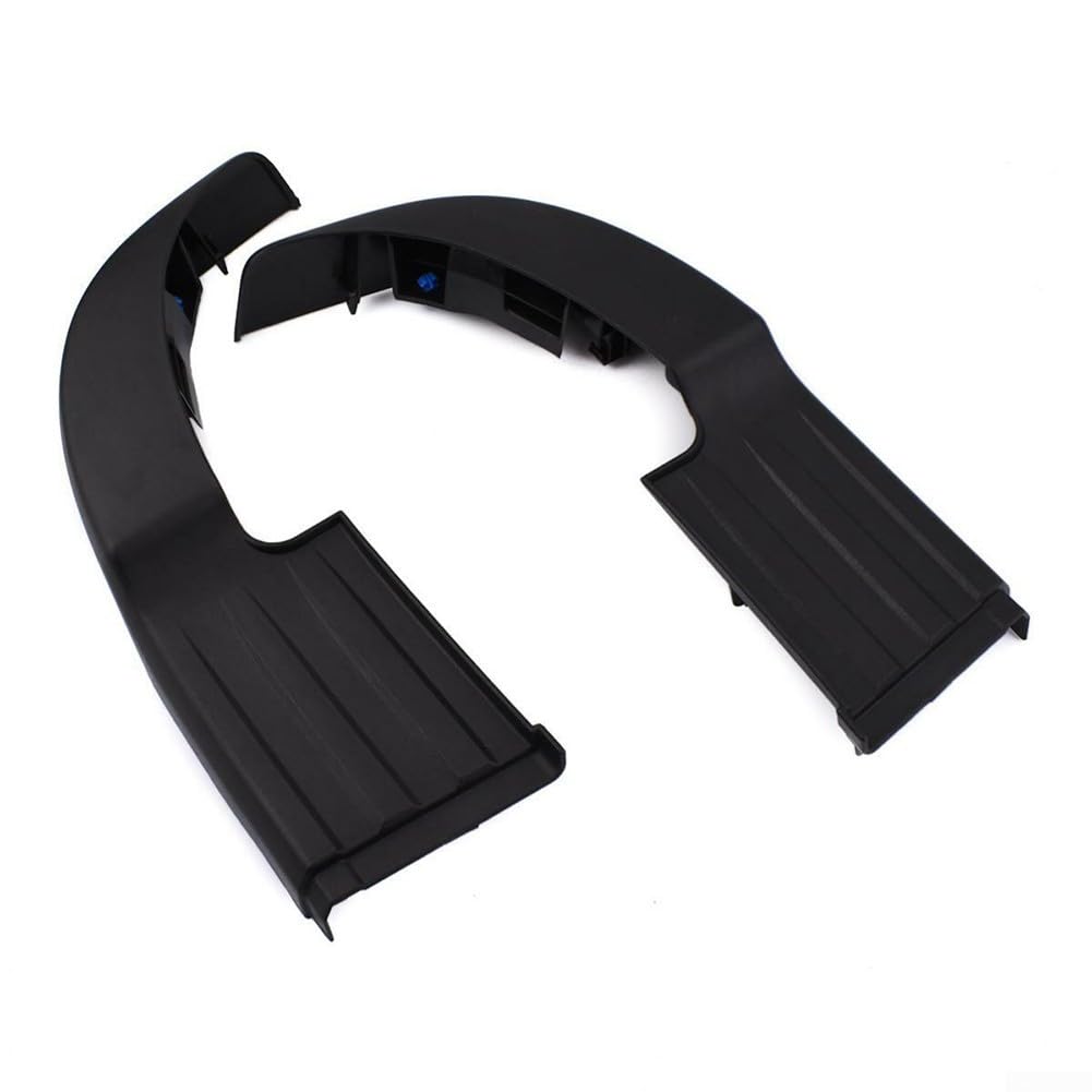 2 piezas de placa de paso para parachoques trasero, piezas de repuesto para Toyota para Hilux para Revo 2015-2019