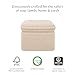 Babyletto Cali Storage Ottoman in Chai Shearling, Greenguard Gold Certified