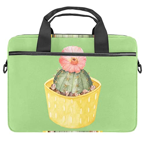 Sacoche ordinateur 14.5" anti-chocs motif carte États-Unis et cactus