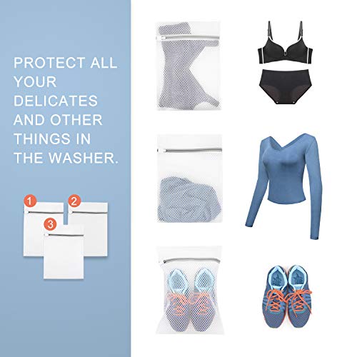 Honeycomb Mesh Laundry Bags (3 Medium) - Image 6