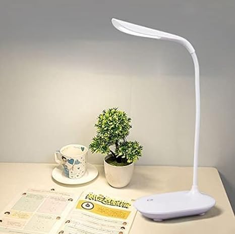 Magico LED Desk Lamp with USB Charging, Eye Protection Study Light with Adjustable Brightness and Warm White Glow, Ideal for Home, Office and Study Table Use-image-21