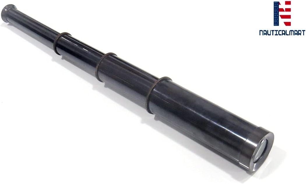 NauticalMart Brass Captains Spyglass Telescope Vintage Nautical