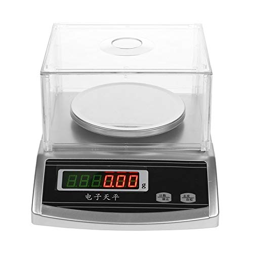 Portable Electronic Scale with Measuring Tools, LCD Display, Accurate Measurement, Suitable for Multiple Scenarios (3Kg/0.1G)