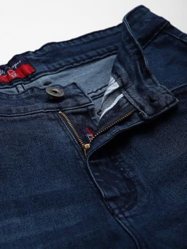Image of Allen Cooper Slimmy Comfortable Mid Rise Denim Jeans for Men