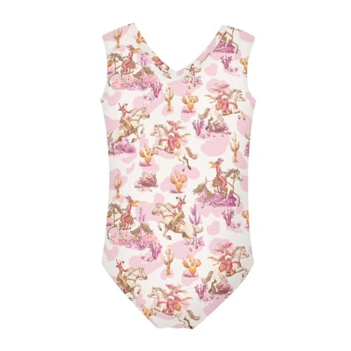 Image of Girls Bathing Suit Size 3-14 Swimsuits for Girls One-Piece Swimwear Summer V-Neck Sleeveless