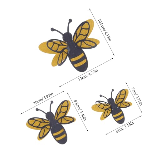 Vinilos Decorativos 3D Abejas Set de 12 para Pared miniatura 2