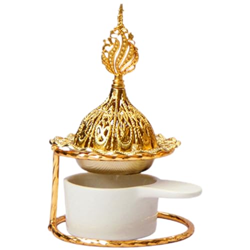 Anneome Aroma Lamps Essential Oil Heater Scented Oil Burner Warmer Ceramic Candle Holder Aroma Diffuser for Home Ceramic Essential Oil Diffuser tealight Candle Holder Essential Oil Burner