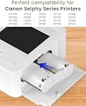 Compatible avec le papier et l'encre Canon Selphy CP1500 CP1300 pour imprimante Selphy | KP-108IN 3x KP-36IP pour Canon CP1500 CP1300 CP1200 CP910 CP800 CP780, papier photo 4"x6" 108 feuilles et cassette d'encre couleur 3