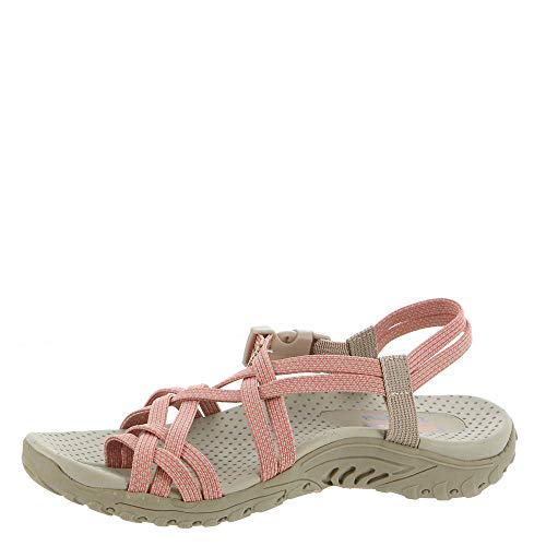 Image of Skechers Women's Reggae Irie Mon Multi-Strap Toe Thong Sandal