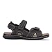 DOCKERS Mens Newpage Outdoor Sport Sandals for Men - Memory Foam Comfort & Adjustable Straps, Grey, 14