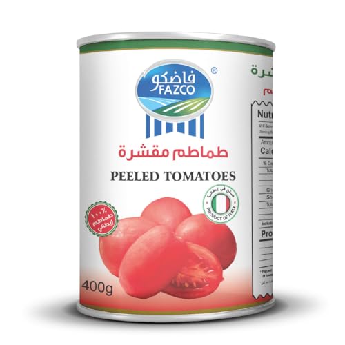 طماطم مقشرة في علبة سهلة الفتح من فازكو 400 غرام