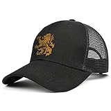 SWNCNC Unisex Netherlands-Flag-Dutch-Lion-Pride- Snapback Baseball Cap Dad Hat Trucker Hat for Hiking