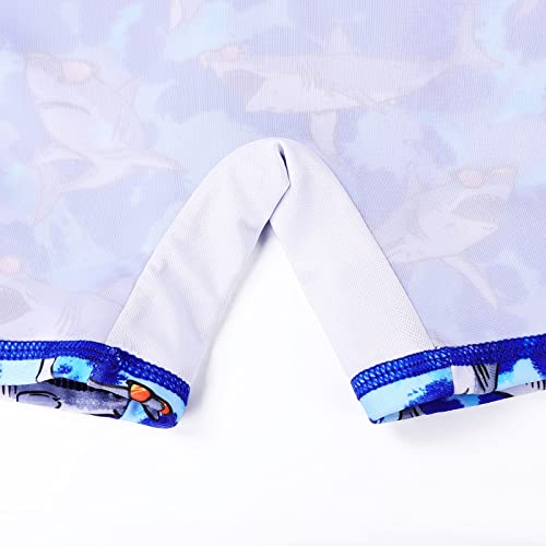 Image of XFGIRLS Baby Boys Swimsuit Toddler Sunsuit UPF 50+ Sun Protection One Piece Beach