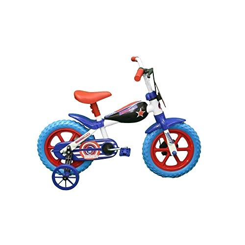 TK3 Track Bicicleta Infantil Aro 12 Tracktor WB Branco e Azul