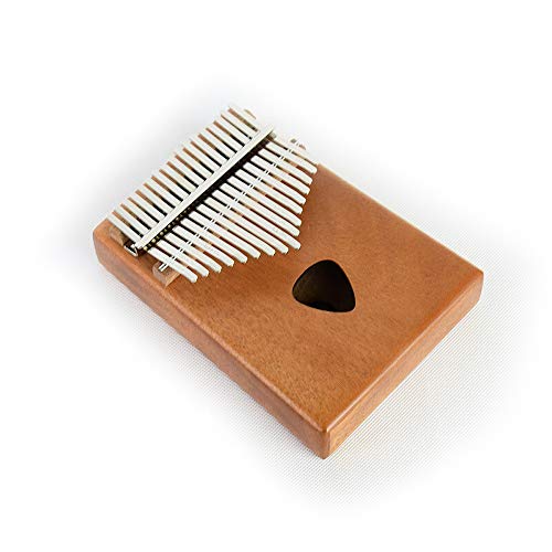 Thumb Piano 17 Keys Mahogany Full Veneer Instrument de Musique Finger Piano Easy to Learn for Children Adult Beginners… - Les Beatles, Paul McCartney, John Lennon, RIngo Starr, George Harrison Thumb Piano 17 Keys Mahogany Full Veneer Instrument de Musique Finger Piano Easy to Learn for Children Adult Beginners… – Image 3