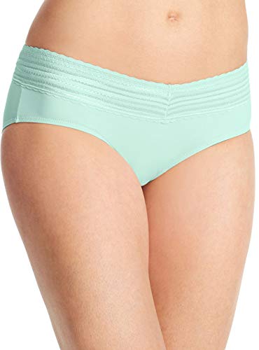 Image of Warner's womens No Pinching No Problems Dig-free Comfort Waist With Lace Cotton Hi-cut Rt2091p