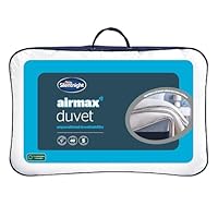 Silentnight Airmax Anti Allergy Single Duvet – Breathable and Hypoallergenic 13.5 Tog Duvet Ideal for Colder Months with Airmax Technology for a Comfortable Sleep – Single