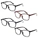 Eyekeppe 4 Pack Reading Glasses Polka Dots Pattern Readers for Women Reading +2.75