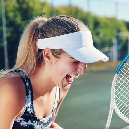 Visera de algodón para mujer con protección UPF 50+ miniatura 5